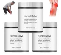 Organic Herbal Salve,oint Care Herbal Salve,Natural Organic Joint Cream,Skin Soothing Balm for Joint and Skin Health,Knee Pain Relief, Improves Mobility Reduces Swelling,for Adults,Elder (3Pcs)