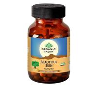 Organic India Beautiful Skin 60 capsule per infezioni della pelle e pigmentaz...