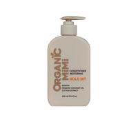 ORGANIC MIMI - Balsamo Ristrutturante Gold Set Olio di Cocco, estratto di Cotone, Cheratina Maschere 300 ml unisex