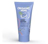 ORGANIC MIMI Hand Butter Deep Recovery Organic Coconut Oil & Shea Butter, Crema Burro Mani Macadamia & Burro di Karitè, Ristrutturazione profonda, Idrantante per Mani Secche e Screpolate, 50ml