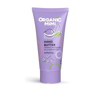 ORGANIC MIMI Hand Butter Softening Organic Macadamia Oil & Shea Butter, Burro Mani Cocco e Burro di Karitè, Idratante, Crema Mani Riparazione Profonda, 50ml