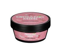 ORGANIC MIMI Hand Cream Moisturizing Organic Shea Butter & Raspberry, Crema Mani Burro di Karité & Lampone, Idratante e Nutriente per Pelle Secca, Sensibile e Screpolature, 50ml