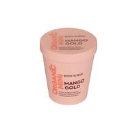 Organic Mimi Scrub Corpo Mango Gold con Burro di Mango, estratto di Citronella, Alfa-Idrossiacidi, 250 g