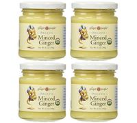 Organic Minced Ginger 4 Pack (6.7 Oz Ea)