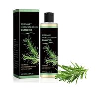 Organic Rosemary Shampoo al rosmarino biologico per capelli diradati, per donne e uomini, nutre e rafforza contro il diradamento dei capelli e la caduta
