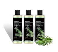 Organic Rosemary Shampoo al rosmarino biologico per capelli diradati, per donne e uomini, nutre e rafforza contro il diradamento dei capelli e la caduta