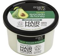 Organic Shop Maschera riparatrice per capelli con avocado, 250 ml