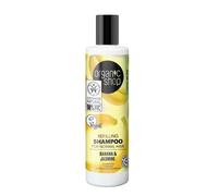 Shampoo Capelli Crespi - Shampoo Tonificante per Capelli Normali con Banana
