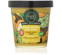 Organic Shop, Scrub corpo Instant Renewal alla profumazione di sorbetto al mango, 450 ml