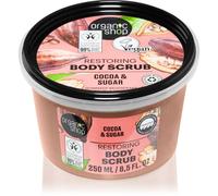 Organic Shop Body Scrub Natural Belgian Chocolate and Sugar 250ml