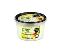 Organic Shop Burro Doccia Detergente Delicato, Lime e Avocado Montato, 250 ml