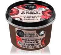 Organic Shop Choco'n'Raspberry scrub delicato corpo con burro di karité 250 ml