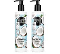 Organic Shop Daily Care Gel Doccia Cocco e Karitè (280ml) (Confezione da 2)