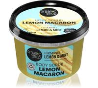 Organic Shop Scrub corpo rassodante al limone macaron limone e menta (250 ml)