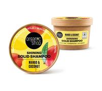 Shampoo solido per la lucentezza dei capelli Mango & Cocco Organic Shop