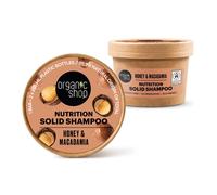 Organic Shop Miele Shampoo Solido Nutrizione 60 g - Shampoo Solido