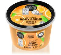 Organic Shop Scrub Corpo All'arancia Siciliana, 250 ml