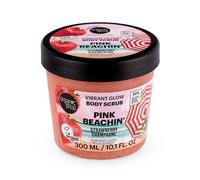 Organic Shop Pink Beachin´ Vibrant Glow Body Scrub. Strawberry Champagne, 300 ml