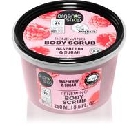 Organico Shop scrub corpo naturale lampone panna e zucchero 250 ml