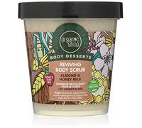 Organic Shop, scrub corpo ravvivante Body dessert, all'olio di mandorle, miele e latte da 450 ml (etichetta in lingua italiana non garantita)