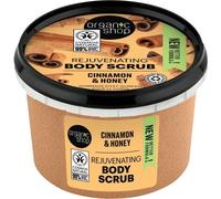 Organic Shop Scrub Corpo con Ingredienti Honey and Cinnamon- vaso 250 ml