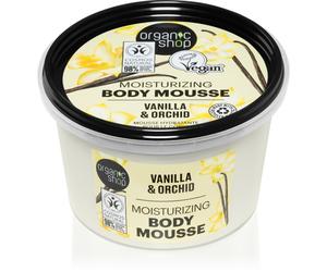 Organic Shop Vanilla & Orchid mousse corpo con vaniglia 250 ml