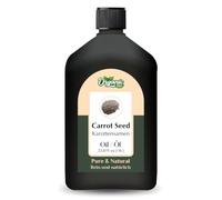 Organic Zing Carrot Seed (Daucus carota) Oil | Pure & Natural Carrier Oil for Skincare, Hair Care and Massage - 1000ml / 33.8fl oz