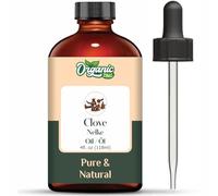 Organic Zing Clove Oil | Pure & Natural Essential Oil for Skincare, Hair Care & Massage - 118ml/3.99fl oz