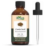 Organic Zing Cumin Seed (Nigella Sativa) Oil | Pure & Natural Carrier Oil for Skincare, Hair Care, Aroma & Diffuser - 30ml/1.01fl oz