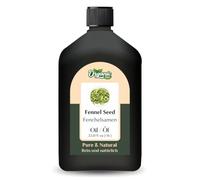 Organic Zing Fennel Seed (Foeniculum Vulgare) Oil | Pure & Natural Carrier Oil for Skincare and Hair Care - 1000ml / 33.8fl oz