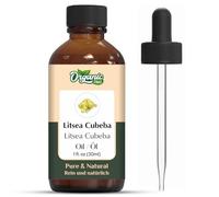 Organic Zing Litsea Cubeba Oil | Pure & Natural Essential Oil for Aroma & Diffusers - 30ml / 1.01fl oz