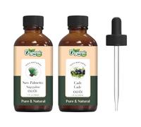 Organic Zing Oil Combo : Saw Palmetto (Serenoa Repens)- 30 ml/1,01fl oz & Cade (Juniperus Oxycedrus) Oil - 30 ml/1,01 fl oz