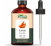 Organic Zing Olio Carrot (Daucus carota) | Pure & Natural Carrier Oil for Skincare, Hair Care and Massage - 118ml / 3.99fl oz