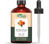 Organic Zing Olio essenziale puro e naturale per la cura della pelle, aroma e diffusore - 118 ml/3.99fl oz