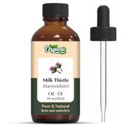 Organic Zing Olio per latte (silybum marianum) | Pure & Natural Essential Oil for Aroma & Diffusers, Skincare, Massaggio, 30 ml/1.01fl oz