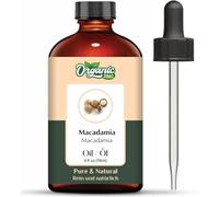 Organic Zing Olio per macadamia (Macadamia ternifolia) | Pure & Natural Carrier Oil per massaggio, skincare & Haircare - 118 ml/3.99fl oz