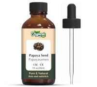 Organic Zing Papaya Seed (Carica Papaya) Oil Pure & Natural for Skin, Face, Hair Care, Aromatherapy & Massaggio, 30ml/1.01fl oz