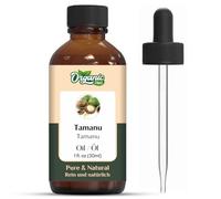 Organic Zing Tamanu Oil Pure & Natural for Skin, Face, Hair Care, Aromatherapy & Massaggio, 30ml/1.01fl oz