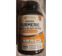 Organico Curcuma Curcumina Complesso 1400mg + 120 Capsule Joint Support