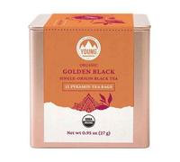 Organico Dorato Tè Nero 12 Sacchetti By Young Mountain Tea