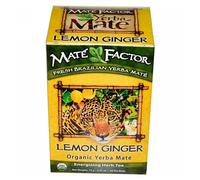 Organico Yerba Mate Tè Limone Zenzero 20 Borse