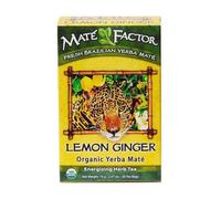 Organico Yerba Mate Tè Limone Zenzero 20 Borse