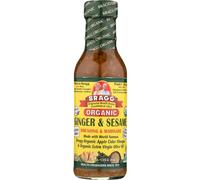 Organico Zenzero E Sesamo Dressing 355ml (Custodia Di 6) Da Bragg