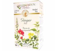 Organico Zenzero Radice Tè 24 Sacchetti By Celebration Herbals