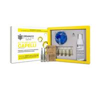 Organics Pharm Kit antiforfora - Trattamento purificante, 1 shampoo da 150 ml, 6 fiale e 1 spazzola