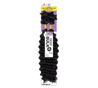 Organique Mastermix Shake-N-Go - Trecce di capelli umani, 55,9 cm, colore: nero