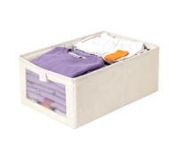 Organisateur De Placard Pliable, Boîte En Tissu Respirant Pour Vêtements, Chambre À Coucher, Armoire, Salle Familiale, Bureau, Étagère D'étude, Arrangement De La Maison, Tri Du Linge, Gain De Place, C