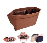 Organisateur De Sac À Main,Womens Sac À Main Récepteur, Sac Intérieur Récepteur Poche Enfichable Récepteur Avec Séparateur Cosmétique Sac De Rangement 3 Yards Feutre Sac Récepteur