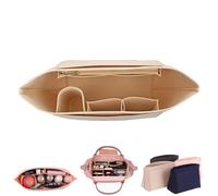 Organisateur De Sac À Main，Womens Sac À Main Récepteur, Sac Intérieur Récepteur Poche Enfichable Récepteur Avec Séparateur Cosmétique Sac De Rangement 3 Yards Feutre Sac Récepteur