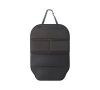 Organisateur De Siège Auto - Pour Banquette Arrière, Rangement En Cuir PU, Avec Multiples Pochettes | Protège-Siège Anti-Rayures Pour Voyage, Animaux De Compagnie, Tablettes, Téléphones Et Livres
